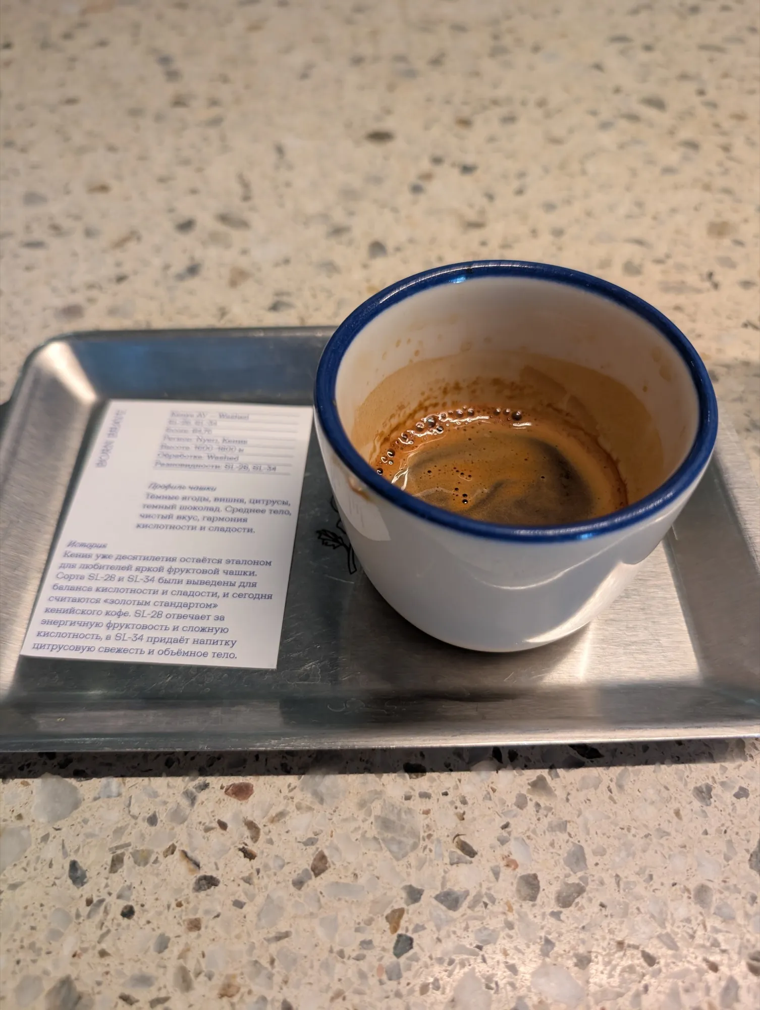 Espresso at Fika